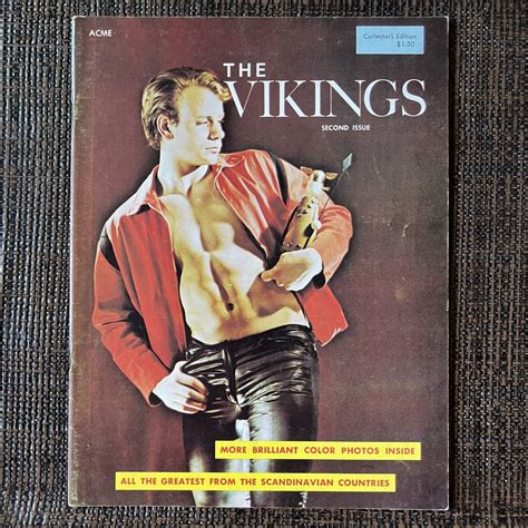 THE VIKINGS #2 (1965) 17yo Young SCANDINAVIAN Physique Photos Muscle Beefcake Vintage Nudes Male