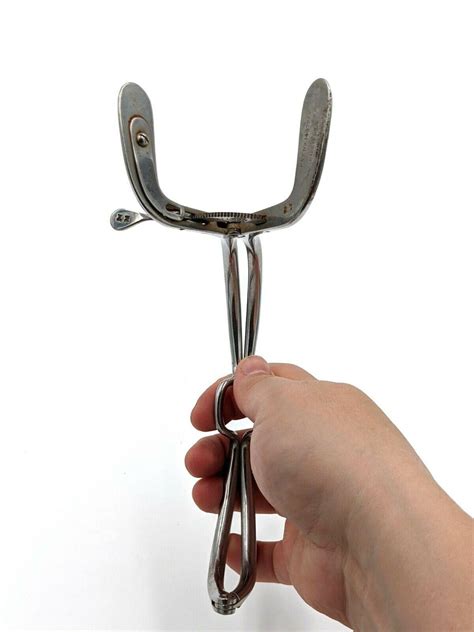 Vintage Haslam Lock Tite Self Retaining Mouth Gag - Stainless Steel Made in USA | #3933734758