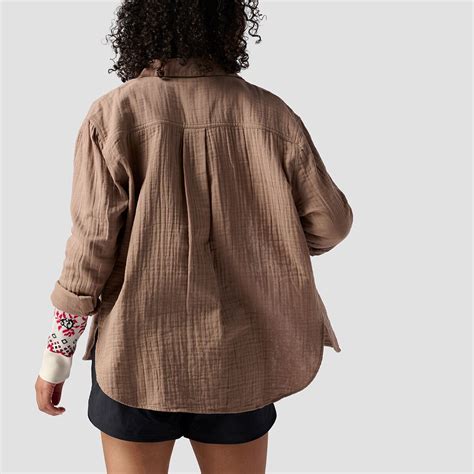 Backcountry Cotton Gauze Long-Sleeve Button-Down - Women's - Clothing