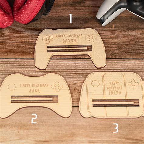 Video Games Controller Birthday Money Holder Gift Card By Love Lumi Ltd