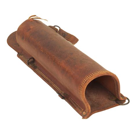 Original RARE U.S. WWII M4 Gas Mask Pouch and Canister Carrier Lot for ...