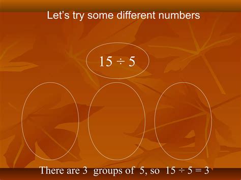 Dividing using groups | PPT