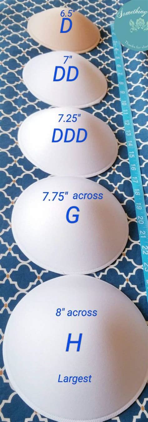 Size DD Nude Cups, Foam Bra Cups Size DD, Sew in Bra Cups, Bra Pads, Size DD Bra Cups, White Bra ...