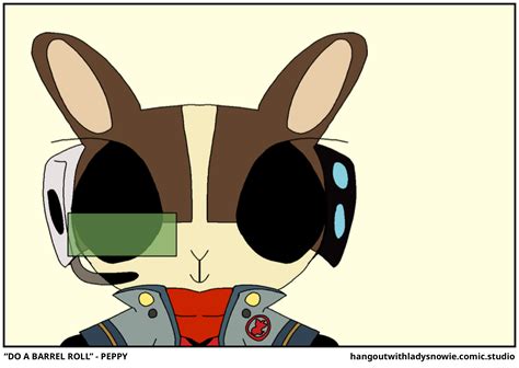 “DO A BARREL ROLL” - PEPPY - Comic Studio