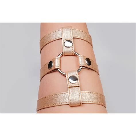 Vegan Leather Thigh Strap on Harness for Pegging/golden Thigh Strap-on ...