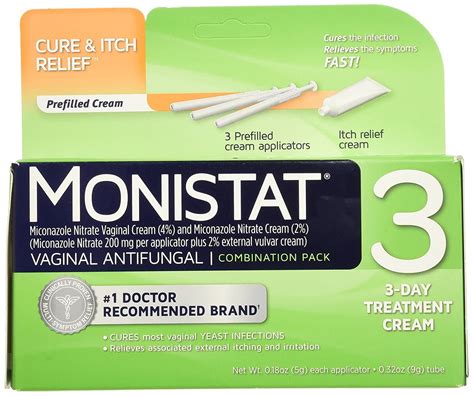Monistat 3 Vaginal Antifungal Combination Pack - Walmart.com