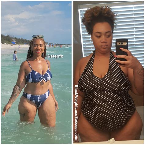 Stephanie lost 204 pounds | Black Weight Loss Success