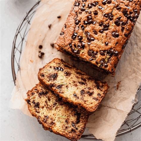 Chocolate Chip Zucchini Bread Recipe - 5 Simple Steps - Forever Feeding