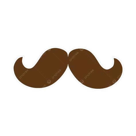 Brown Moustache Clip Art