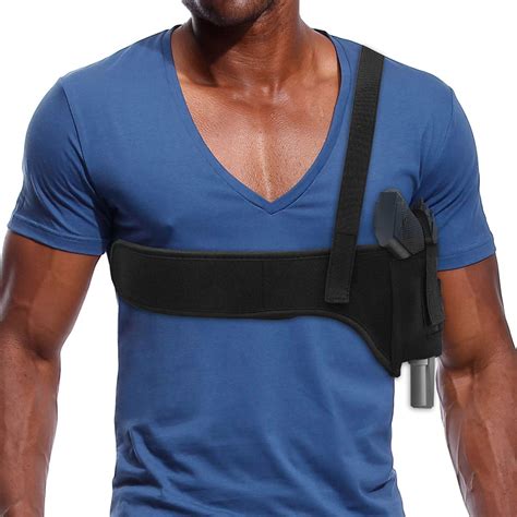 Buy Shoulder Holster Under Arm Deep Concealment Universal Underarm ...