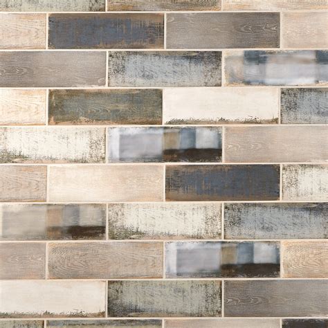 New! Wheatside Blue Ceramic Tile | Kitchen tiles backsplash, Tile ...
