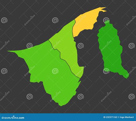 Brunei Population Heat Map As Color Density Illustration Stock Illustration - Illustration of ...