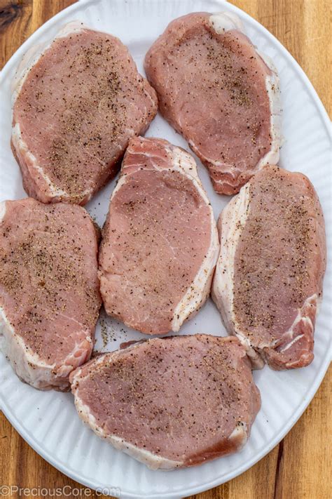 Pan Seared Boneless Pork Chops | Precious Core