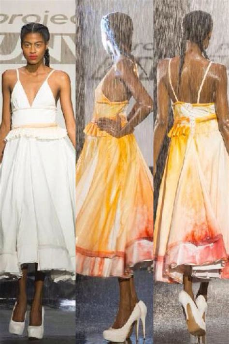 Sean Kelly's 'rain way' design for project runway s13!! love this dress ...