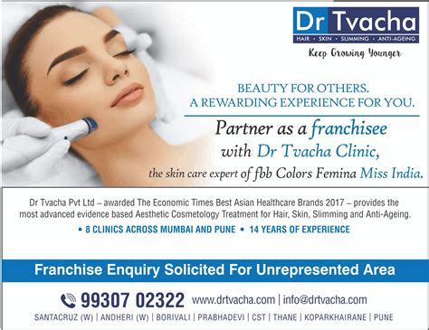 Franchise and Partnership - Dr Tvacha Clinic
