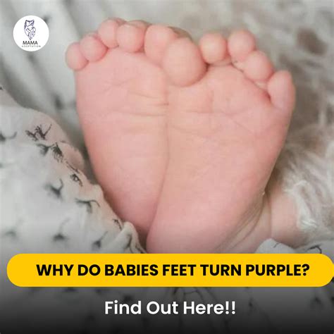 Why Do Babies Feet Turn Purple? Find Out Here 🤔💜 | by Mama Adoptation ...