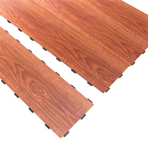 Art3d 36'' x 6'' Interlocking Luxury Vinyl Flooring Tile, Wood Floor ...