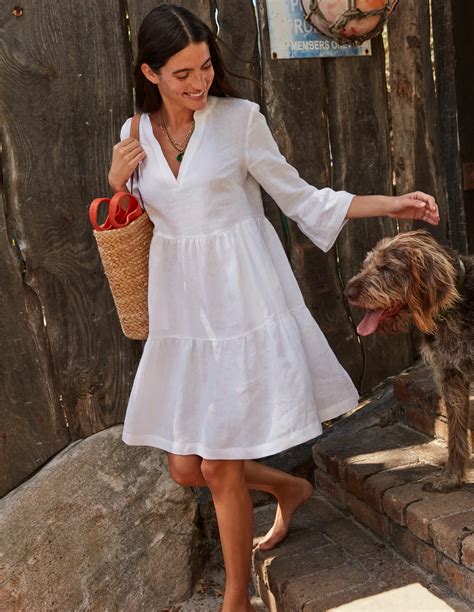 Chic Elegance: Discover the Best White Linen Dresses for Every Occasion ...