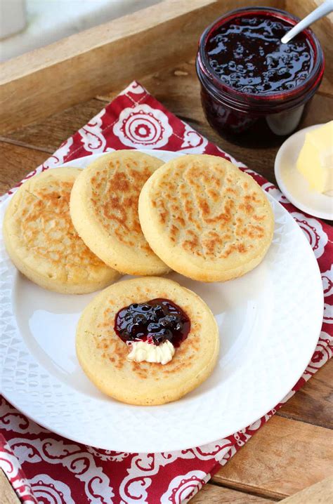 Traditional English Crumpets - The Daring Gourmet
