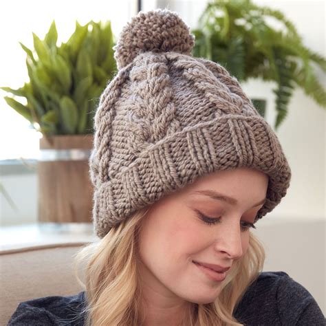 Free Chunky Knit Ladies Hat Pattern at James Leith blog