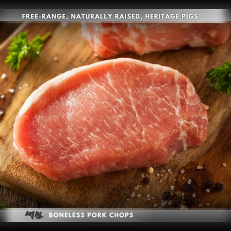 Boneless Pork Chops 6 oz