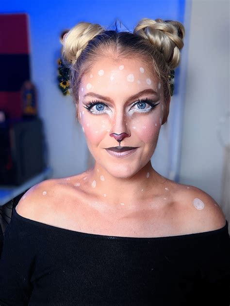 Rudolph the Red Nosed Reindeer Makeup Tutorial! | Reindeer face paint ...