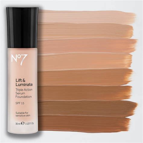 No 7 Lift And Luminate Foundation Color Chart - Velasquez Timothy