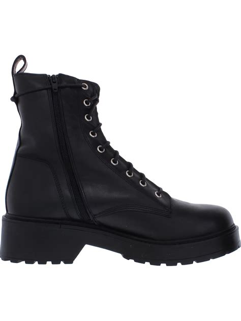 Steve Madden Combat Boots Black