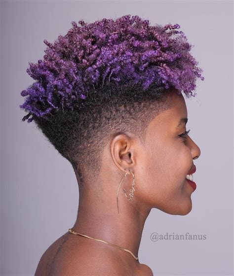 Mohawk Hairstyles For Black Women With Short Hair