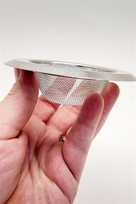 Stainless Steel Mesh Kitchen Sink Strainer | Stop Debris and Prevent ...