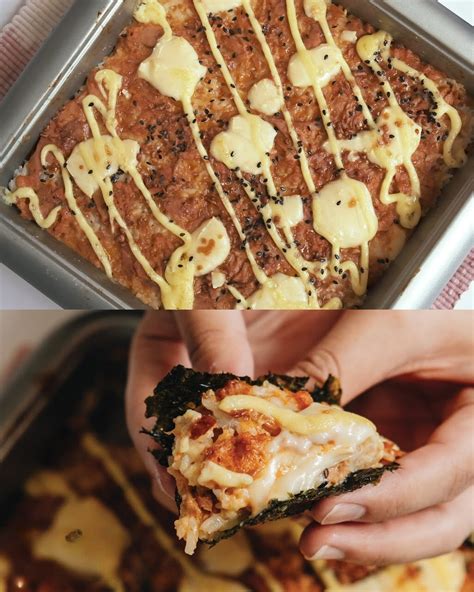 Cheesy Spicy Tuna Sushi Bake Recipe (Using Canned Tuna)