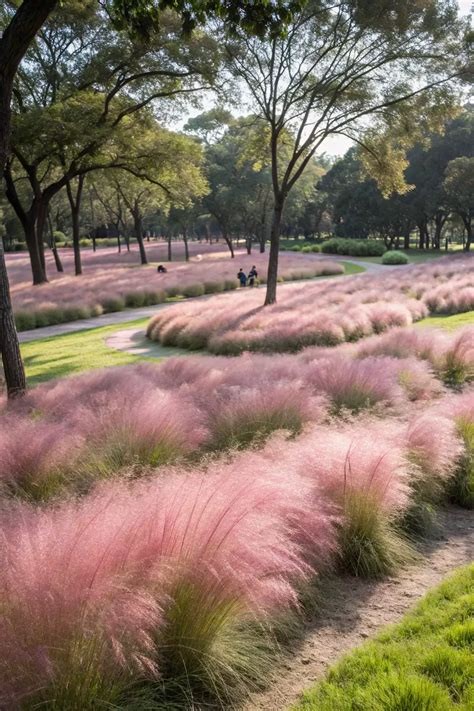 Plant Magic with Pink Muhly Grass Landscape Ideas in 2025 | Dream ...