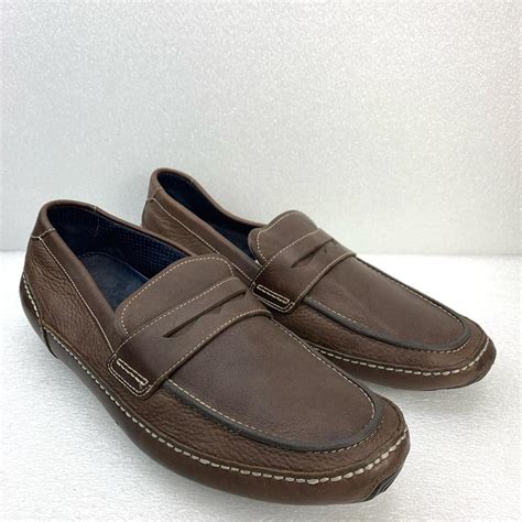 Cole Haan Loafer Men's Shoes in Brown Size Men's... - Depop