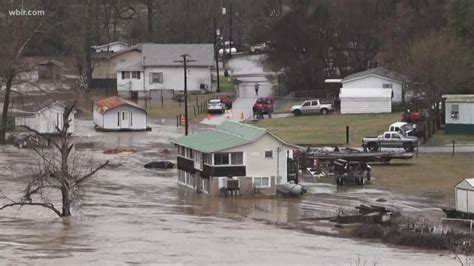 Flooding begins to recede following water-covered roads, rescues, and ...