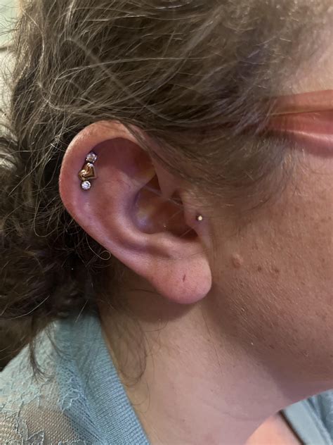 [NSFW] 6G Prince Albert 4 Rung Jacob's Ladder and Both Nips!! : r/piercing