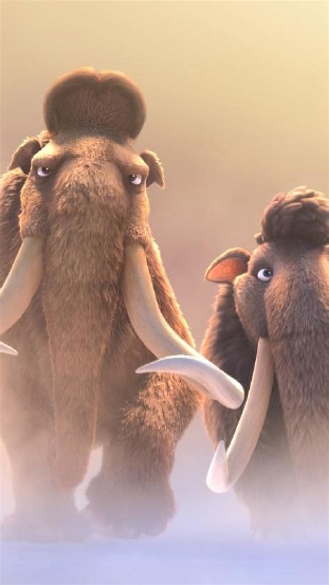 Ice Age Peaches Wallpaper