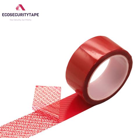 Tamper Evident Security Tape | Custom & Tamper Proof Security Tape