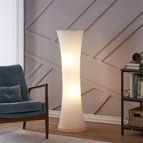 Contemporary Floor Lamp for Living Room Bedrooms, Floor Lamp with White ...