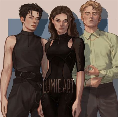 Shatter Me Fanart Featuring Warner and Juliette