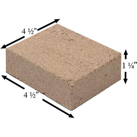 US Stove Company Half Firebrick 4-1/2" x 4 1/2" For Many Units #891095