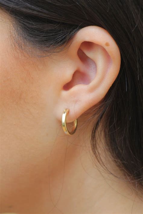 How To Get Small Hoop Earrings In at Lawrence Henry blog