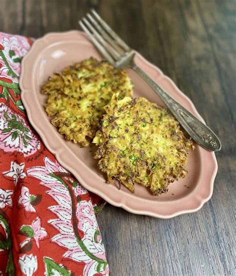 Easy Cabbage Fritters - The Measured Scoop