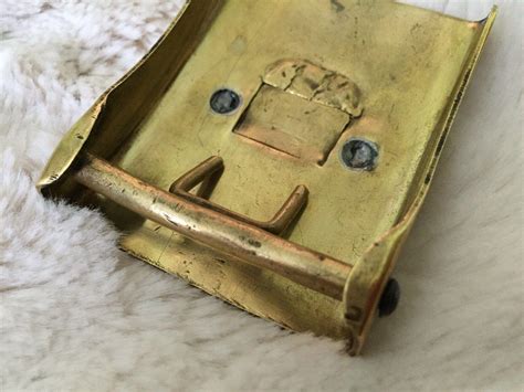 Original Metal German Prussian WW1 Era Belt Buckle "Gott Mit Uns" "God ...