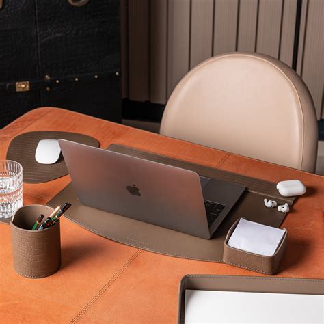 Sterling Desk Blotter Maroon