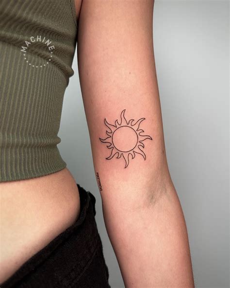 Tangled Sun Tattoo