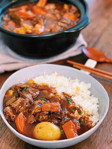 Black Pepper Beef Stew - Tiffy Cooks