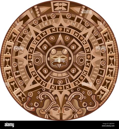 Mayan calendar ritual Stock Vector Images - Alamy