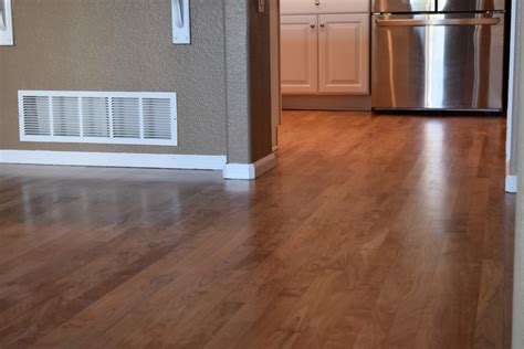 American Cherry - Natural Stain, Waterbased Finish