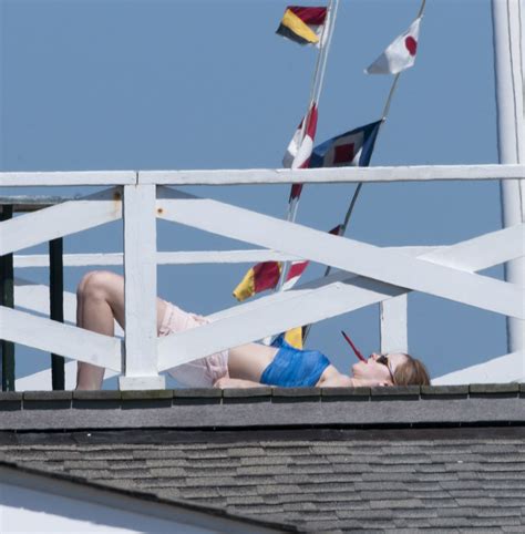 EMMA WATSON in Undies Sunbathing in the Hamptons - HawtCelebs