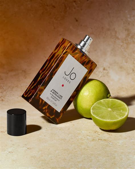 Jo Loves Amber Lime & Bergamot Parfum For Unisex - Woody Aromatic Perf ...